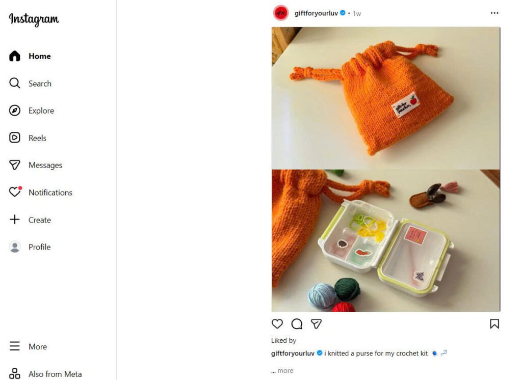 On desktop Click the Create button at the top right.