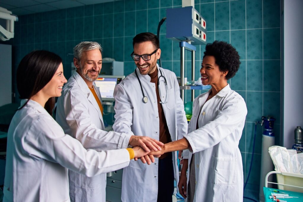 healthcare professionals teamwork